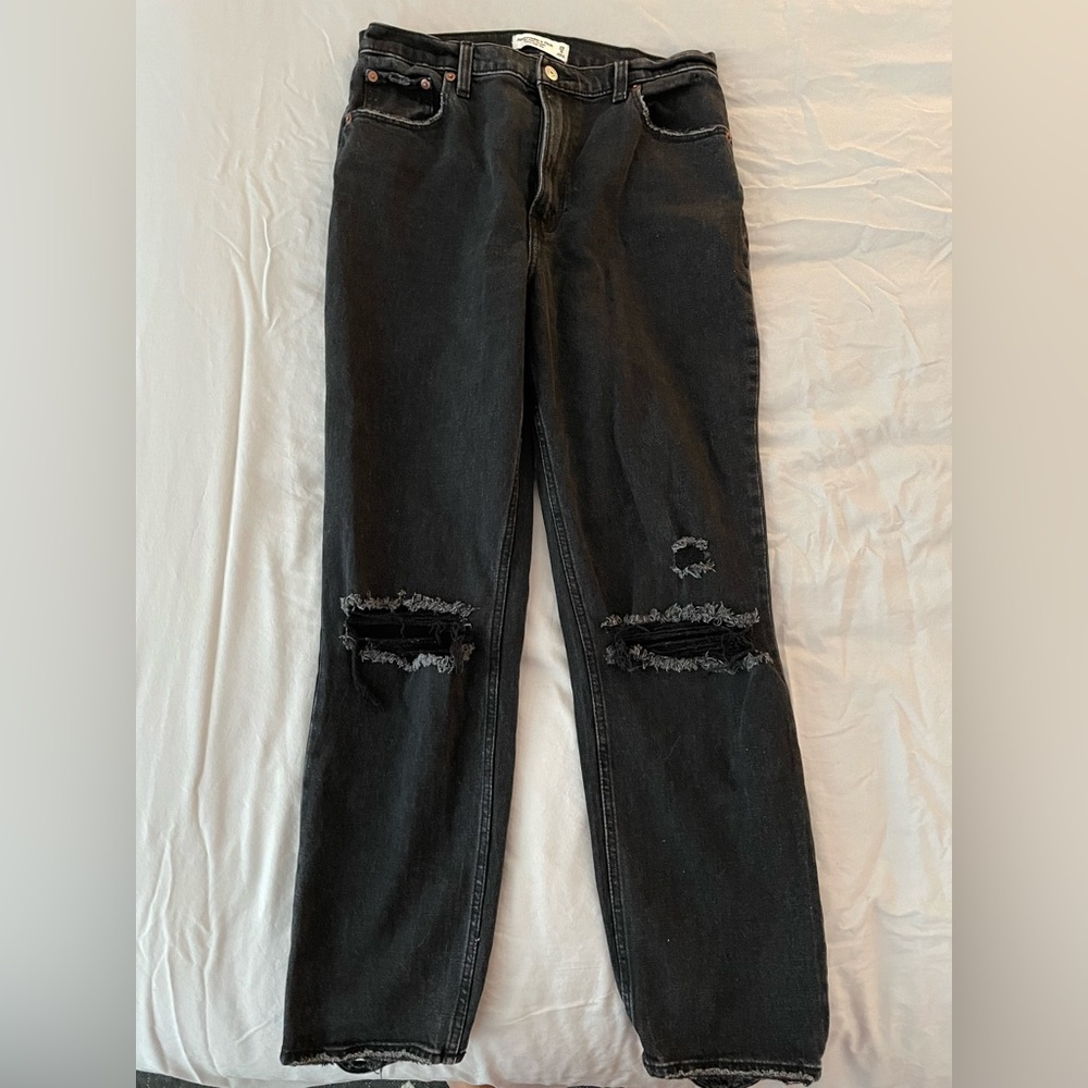 Abercrombie Ankle Straight Jeans